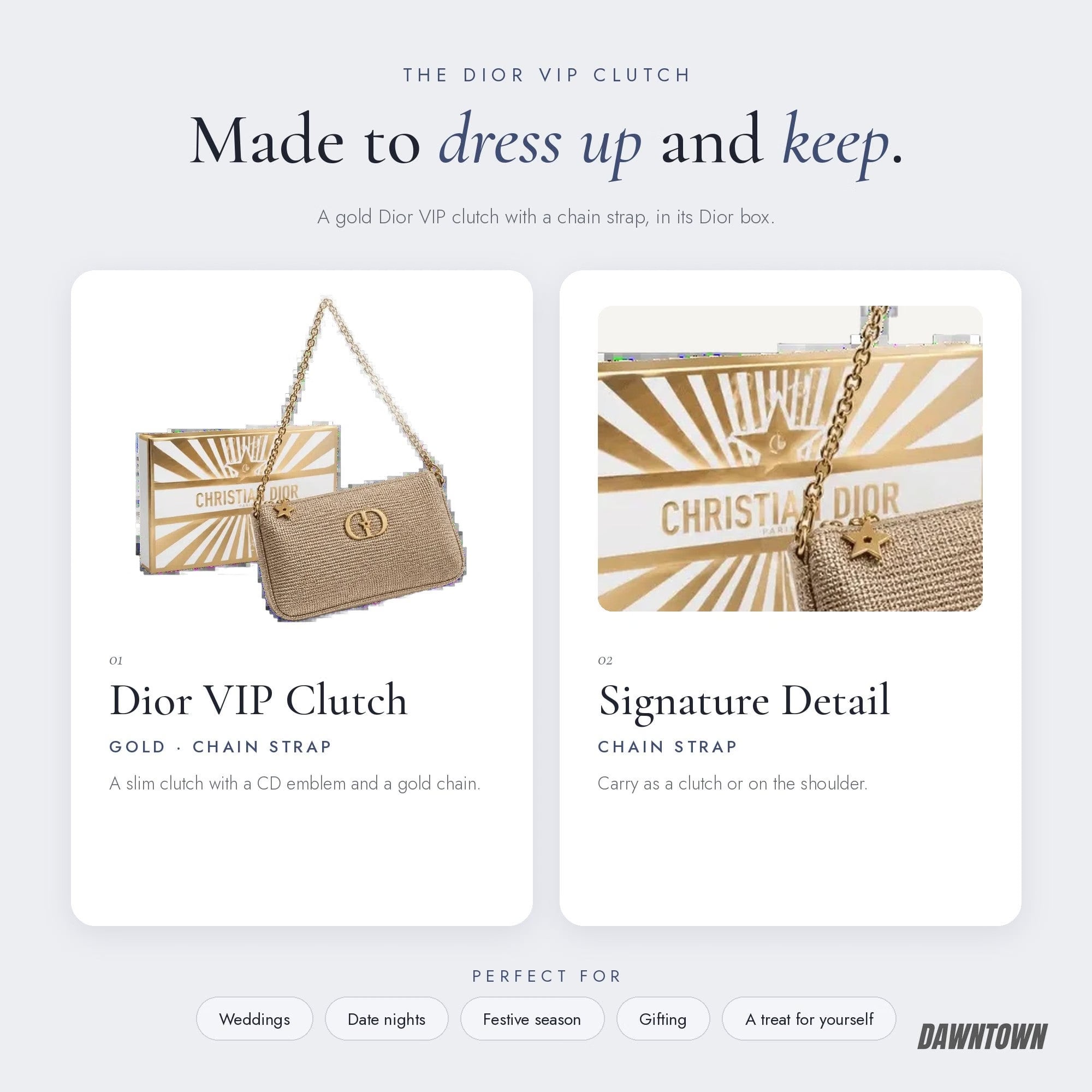 Dior VIP Clutch Shoulder Bag – image 3 of 5 Dior VIP Clutch Shoulder Bag – image 3 of 5