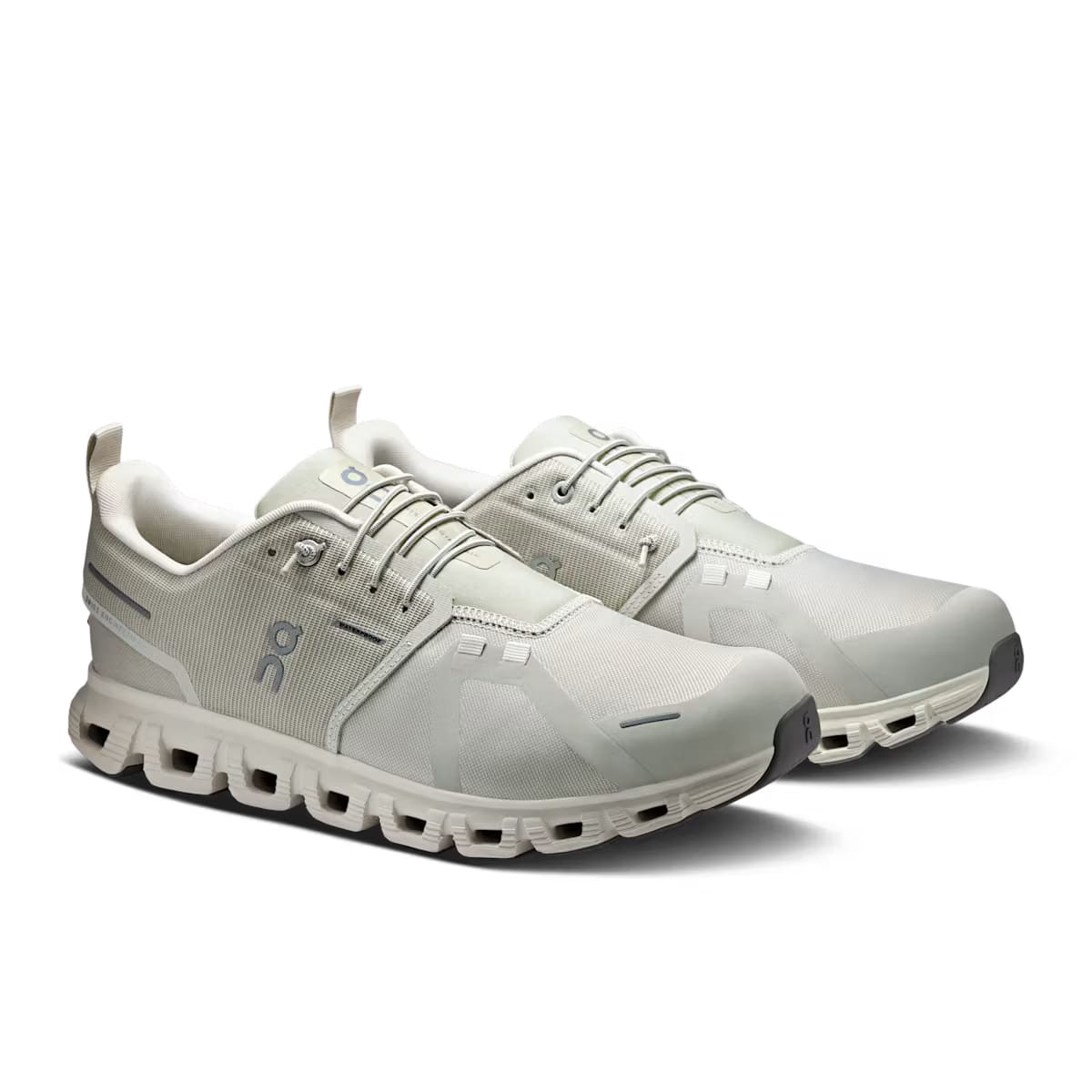 ON Running Cloud 6 Waterproof Pelican Ghost
