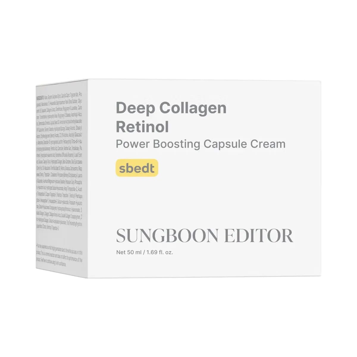 SUNGBOON EDITOR Deep Collagen Retinol Power Boosting Spicule Capsule Cream