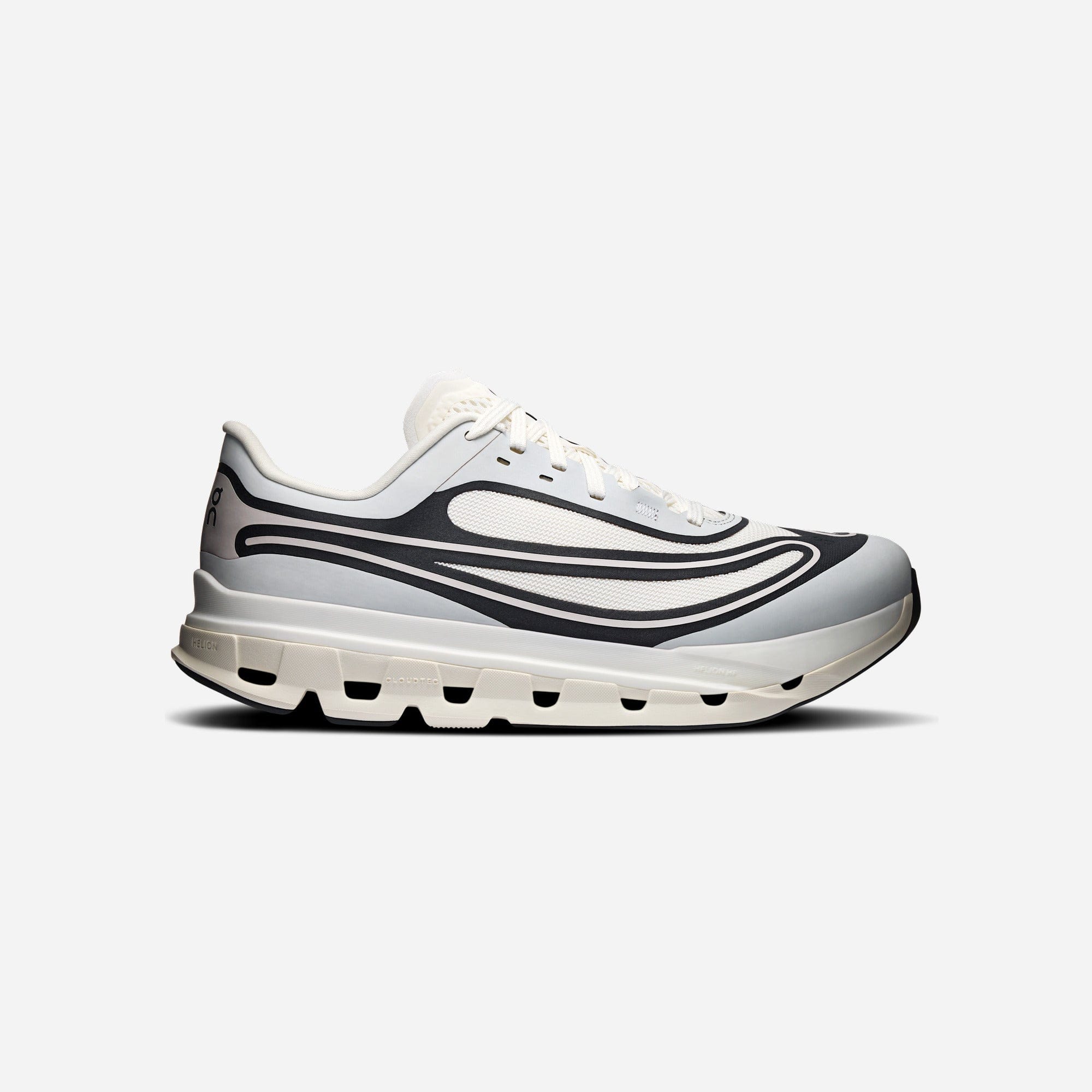 ON Running Cloudflow 5 Ad Ivory Black