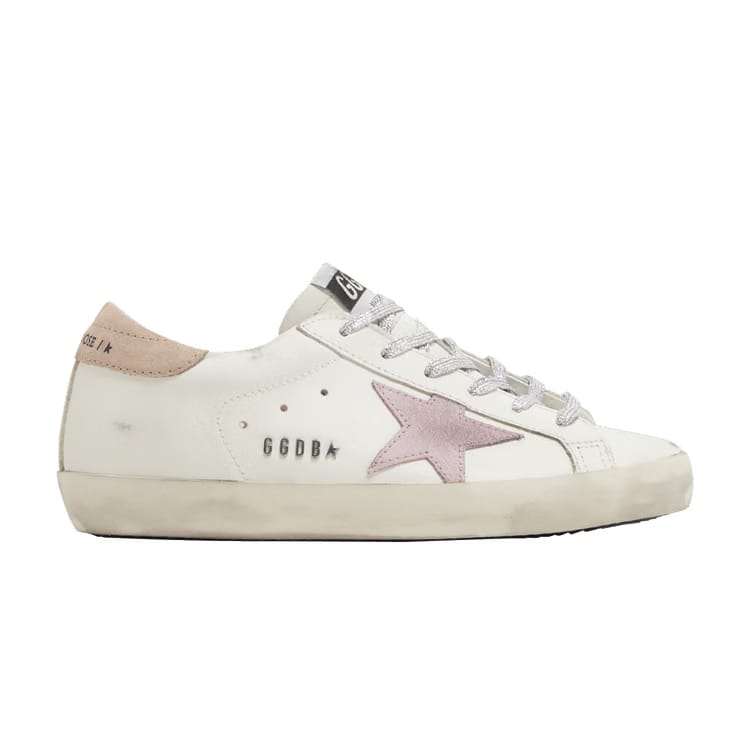 Golden Goose Wmns Superstar 'White Antique Pink'