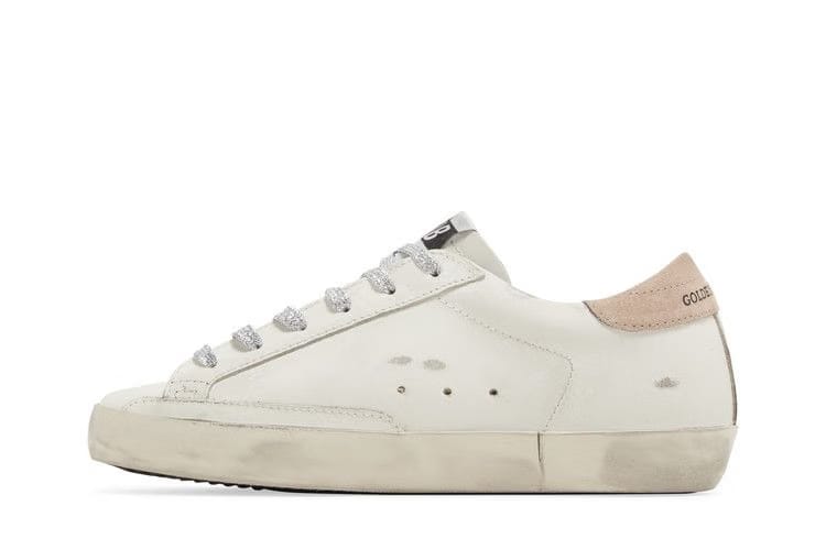 Golden Goose Wmns Superstar 'White Antique Pink'