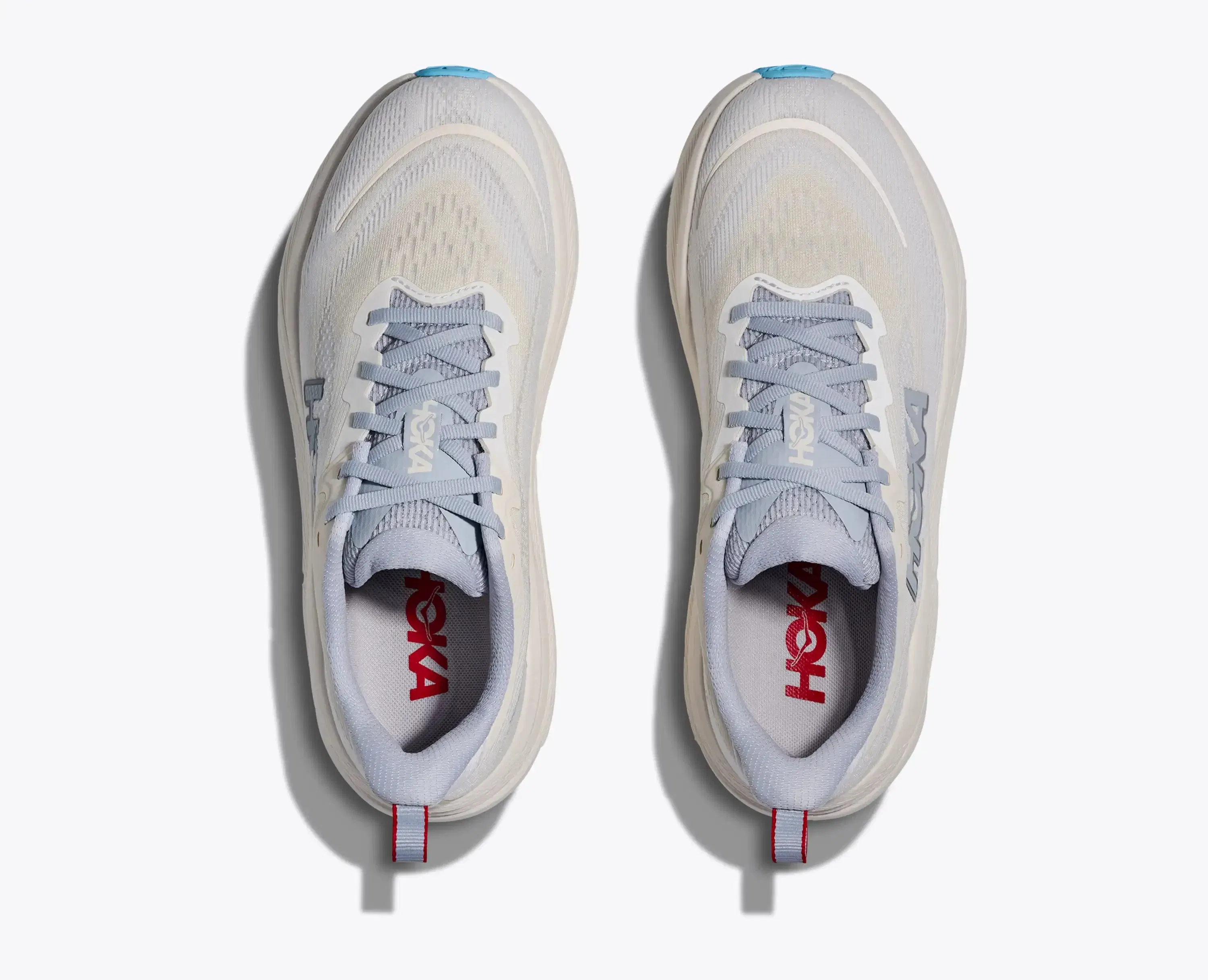 Hoka Women'S Skyflow Alabaster Mineral Blue