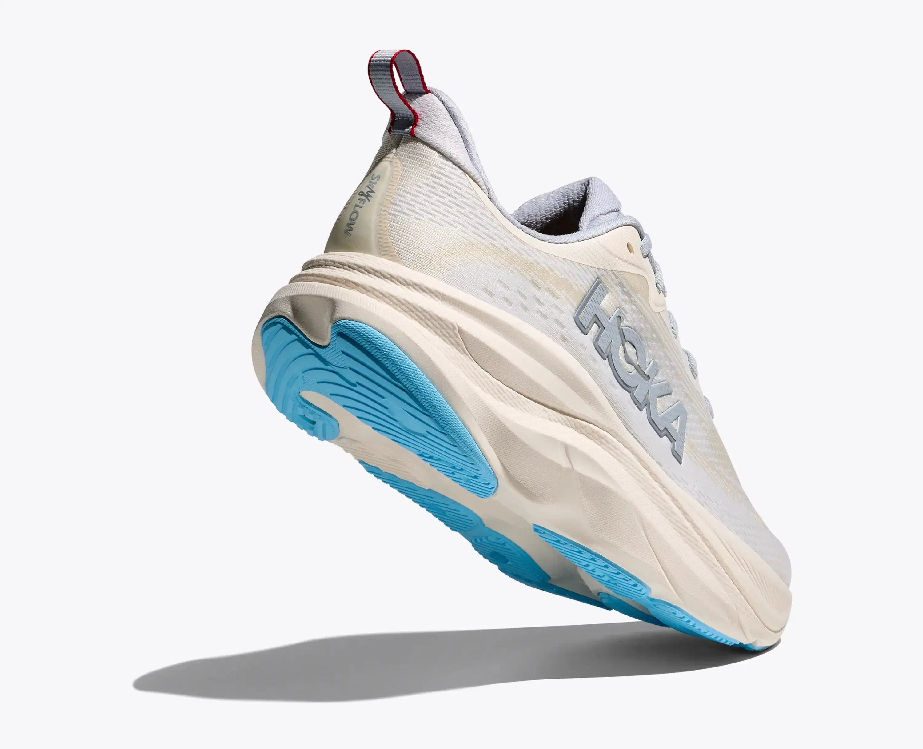 Hoka Women'S Skyflow Alabaster Mineral Blue
