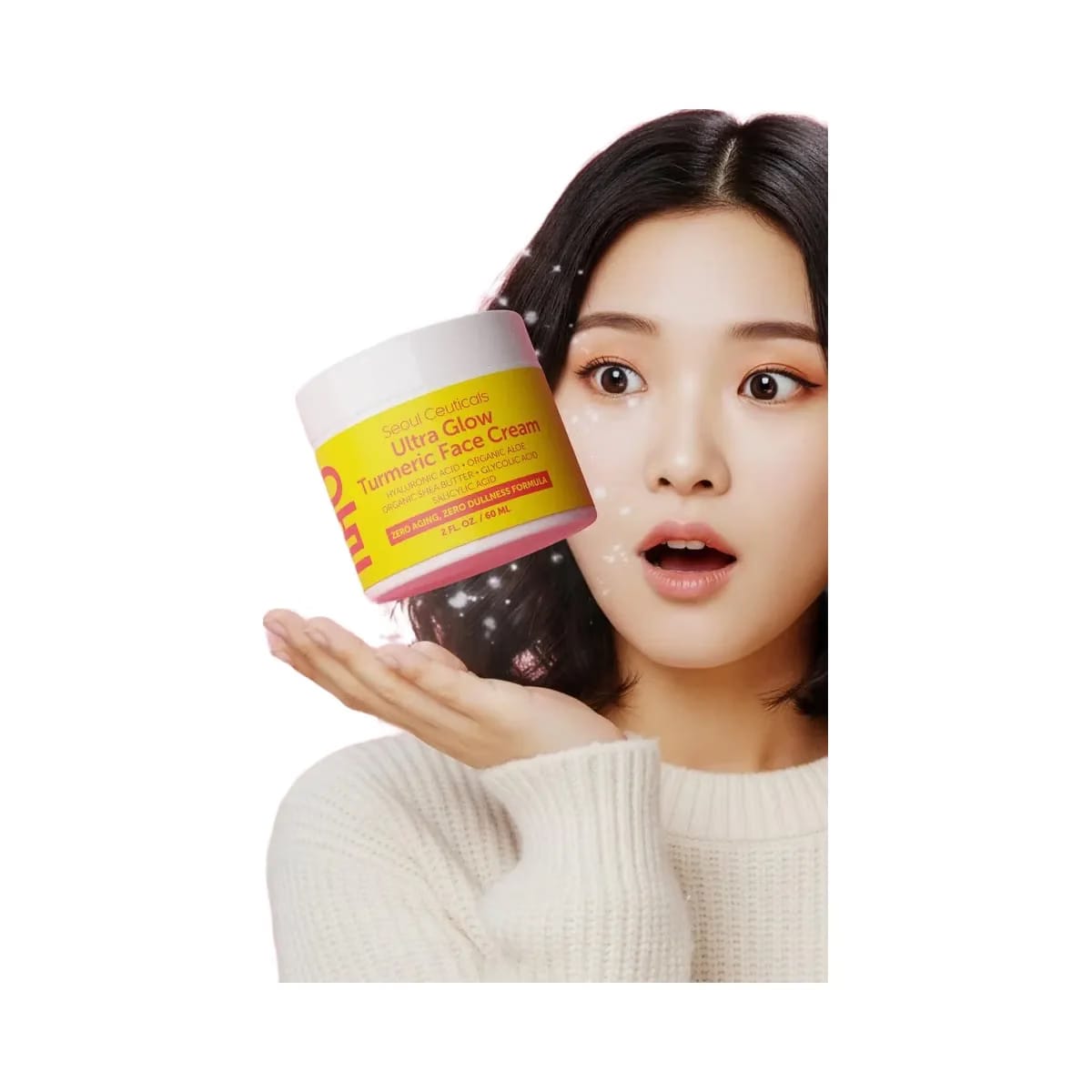Seoul Ceuticals Korean Skin Care Ultra Glow Turmeric Face Cream