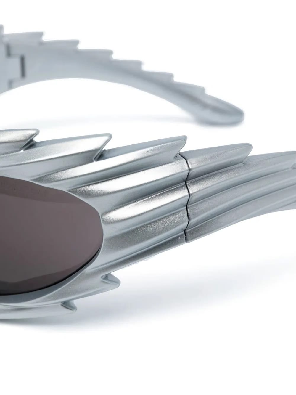 Spike rectangle-frame sunglasses