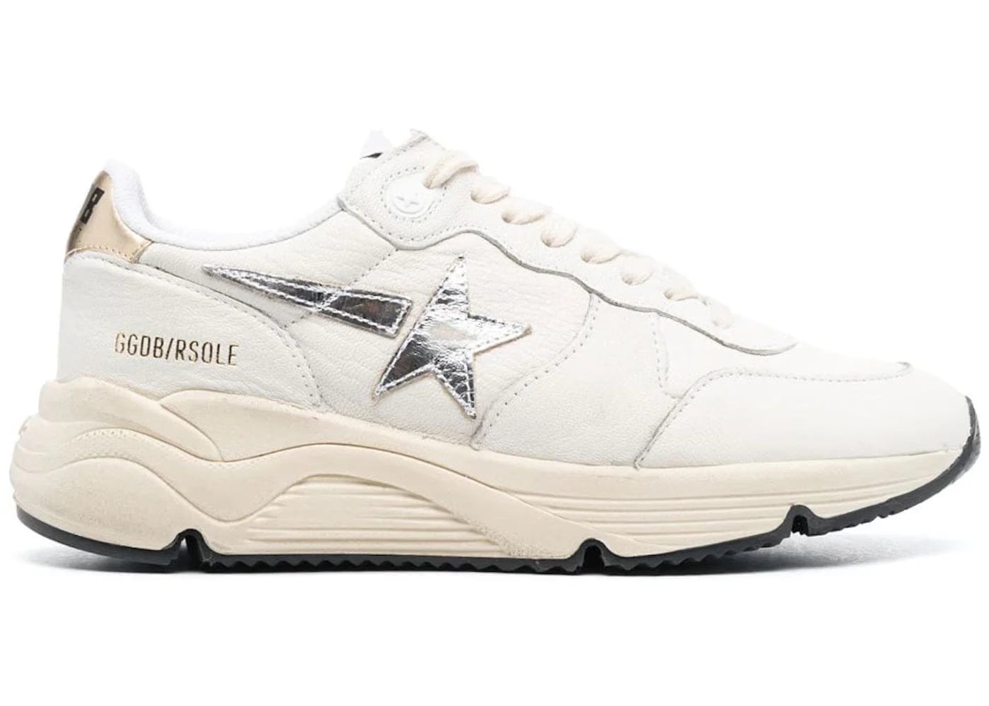 Golden Goose Running Sole White Womens