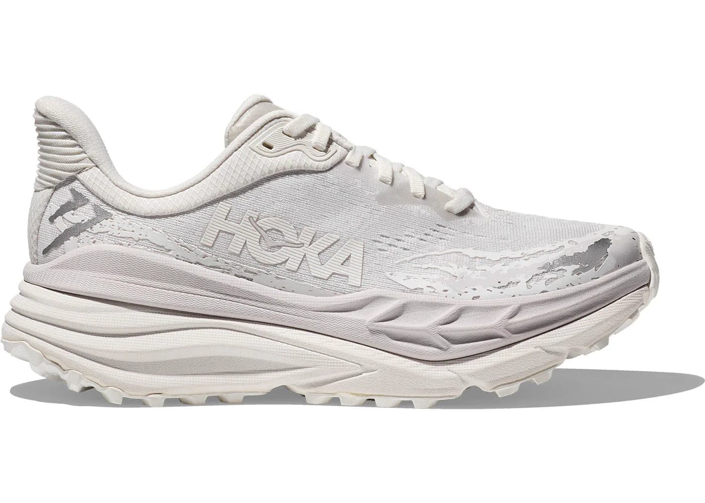 Hoka One One Stinson 7 Triple White Womens
