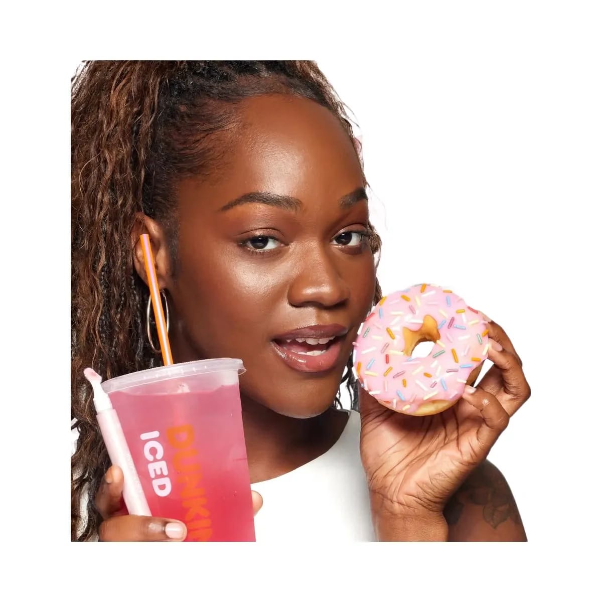 Tarte tarte x Dunkin' Vanilla Icing Maracuja Juicy Melt Mask