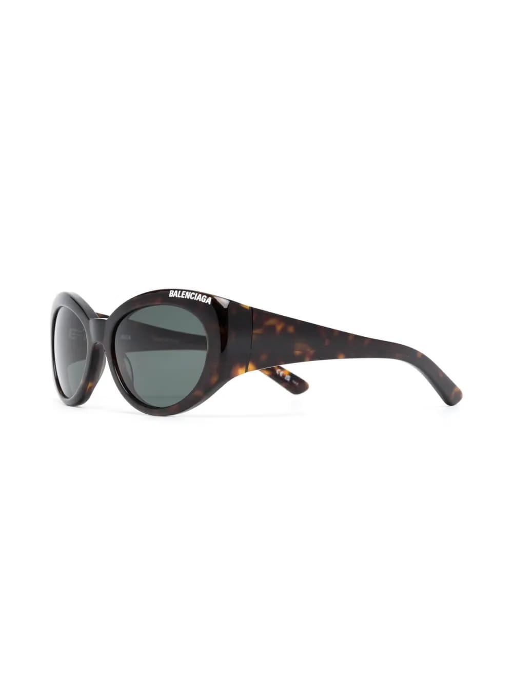 logo-print detail sunglasses