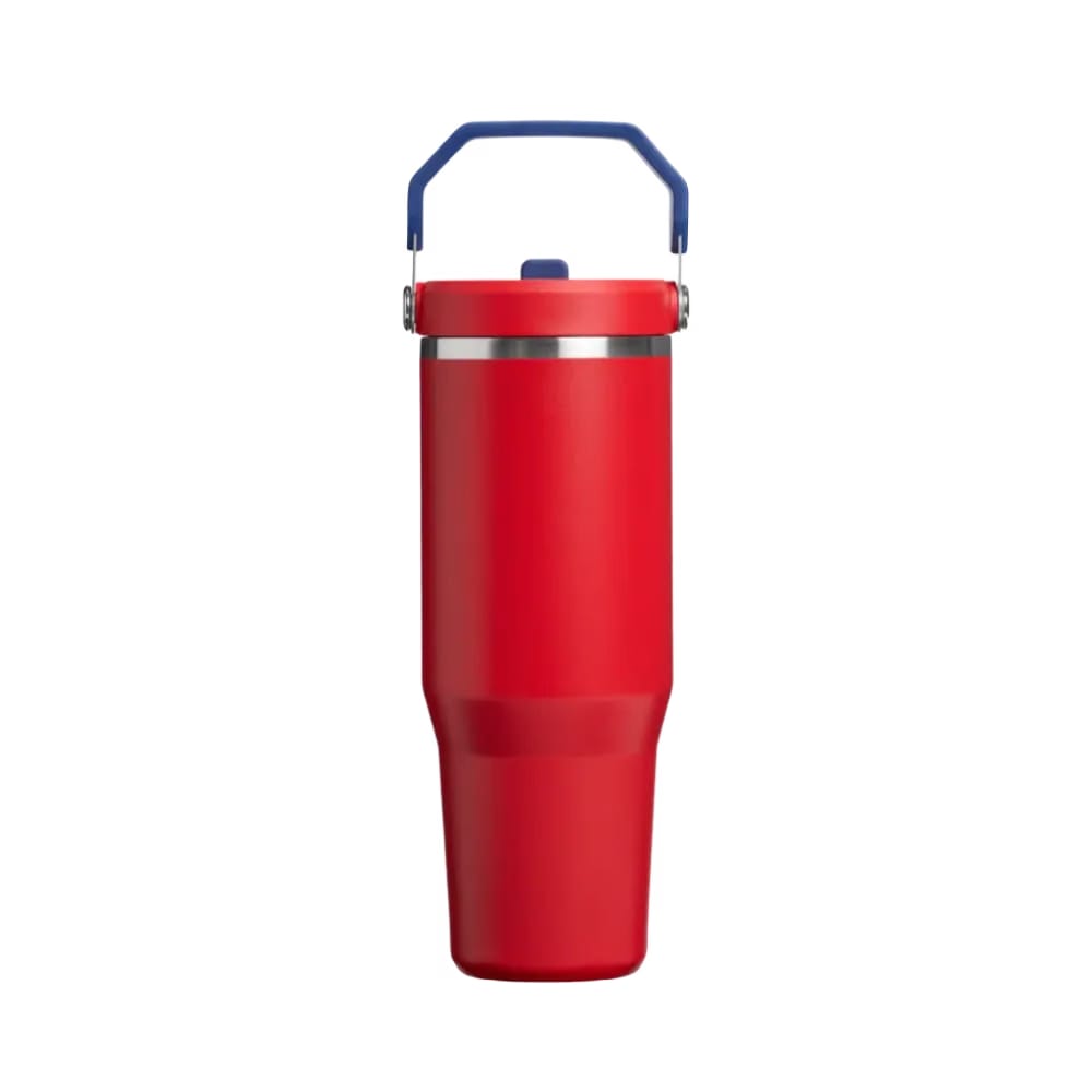 Stanley Country Collection Iceflow Tumbler Team Red Dark Blue 30 OZ
