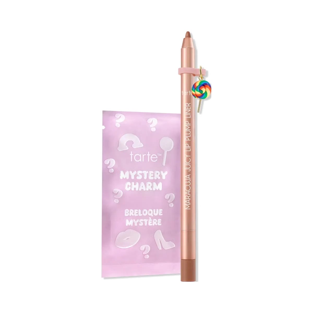 Tarte Maracuja Juicy Lip Plump Peptide Liner with Charm