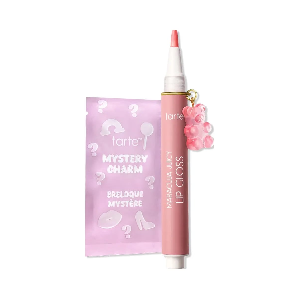 Tarte Maracuja Juicy Lip Plumping Peptide Gloss with Charm
