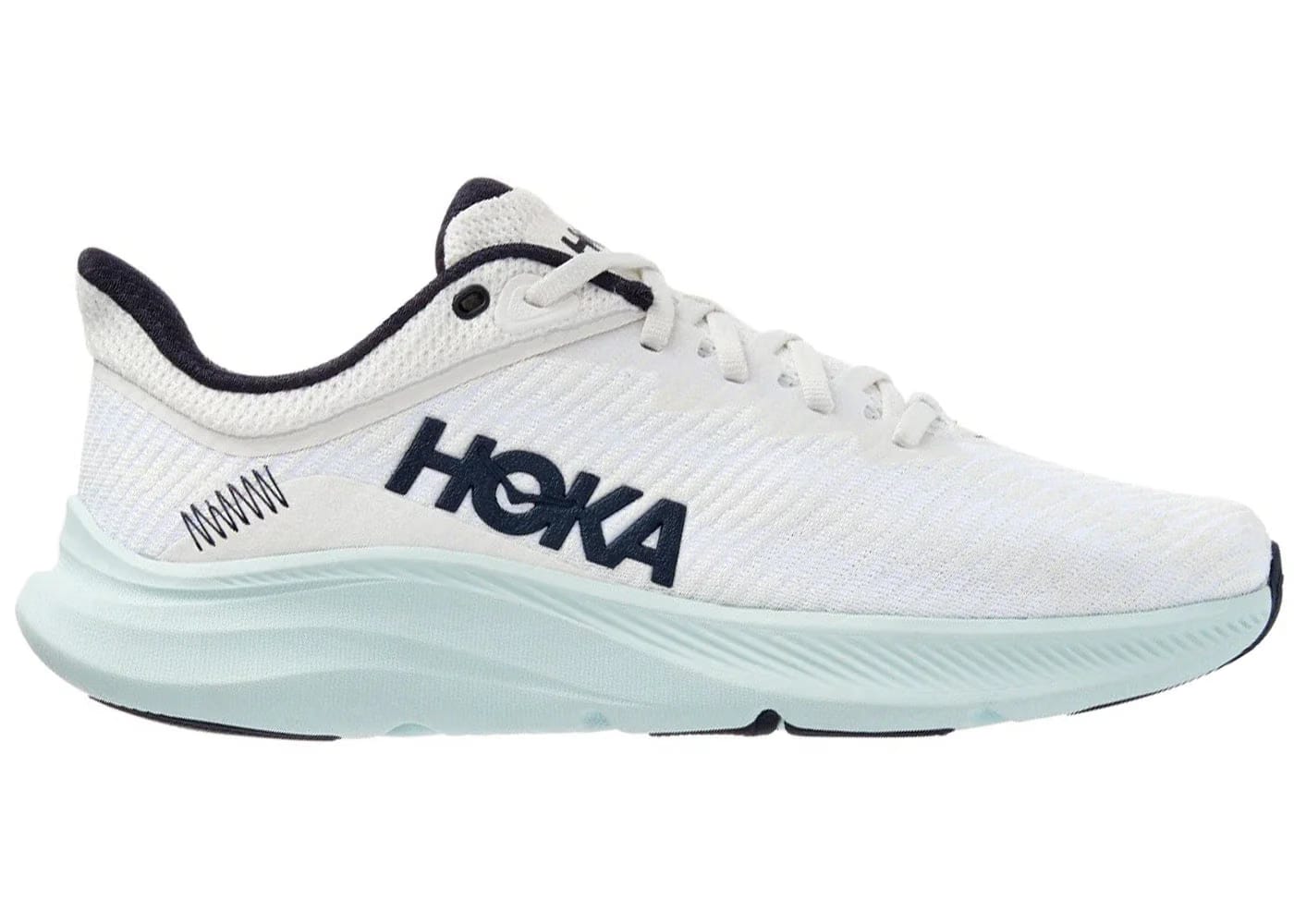 Hoka One One Solimar Blanc De Blanc Blue Glass Womens