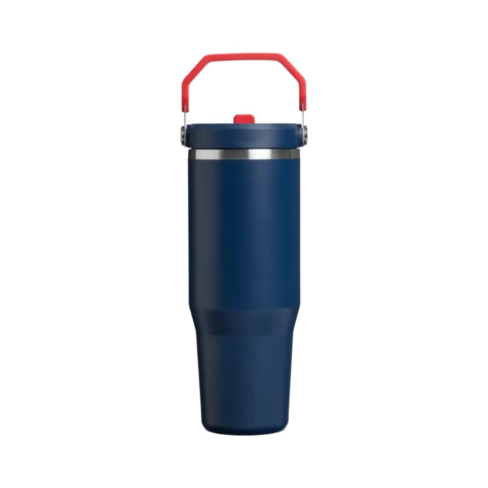 Stanley Country Collection Iceflow Tumbler Team Navy Red 30 OZ