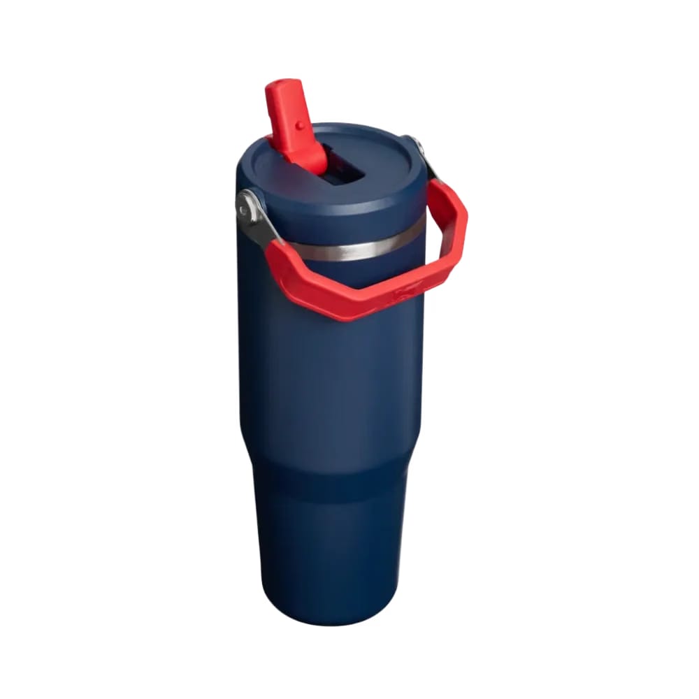 Stanley Country Collection Iceflow Tumbler Team Navy Red 30 OZ