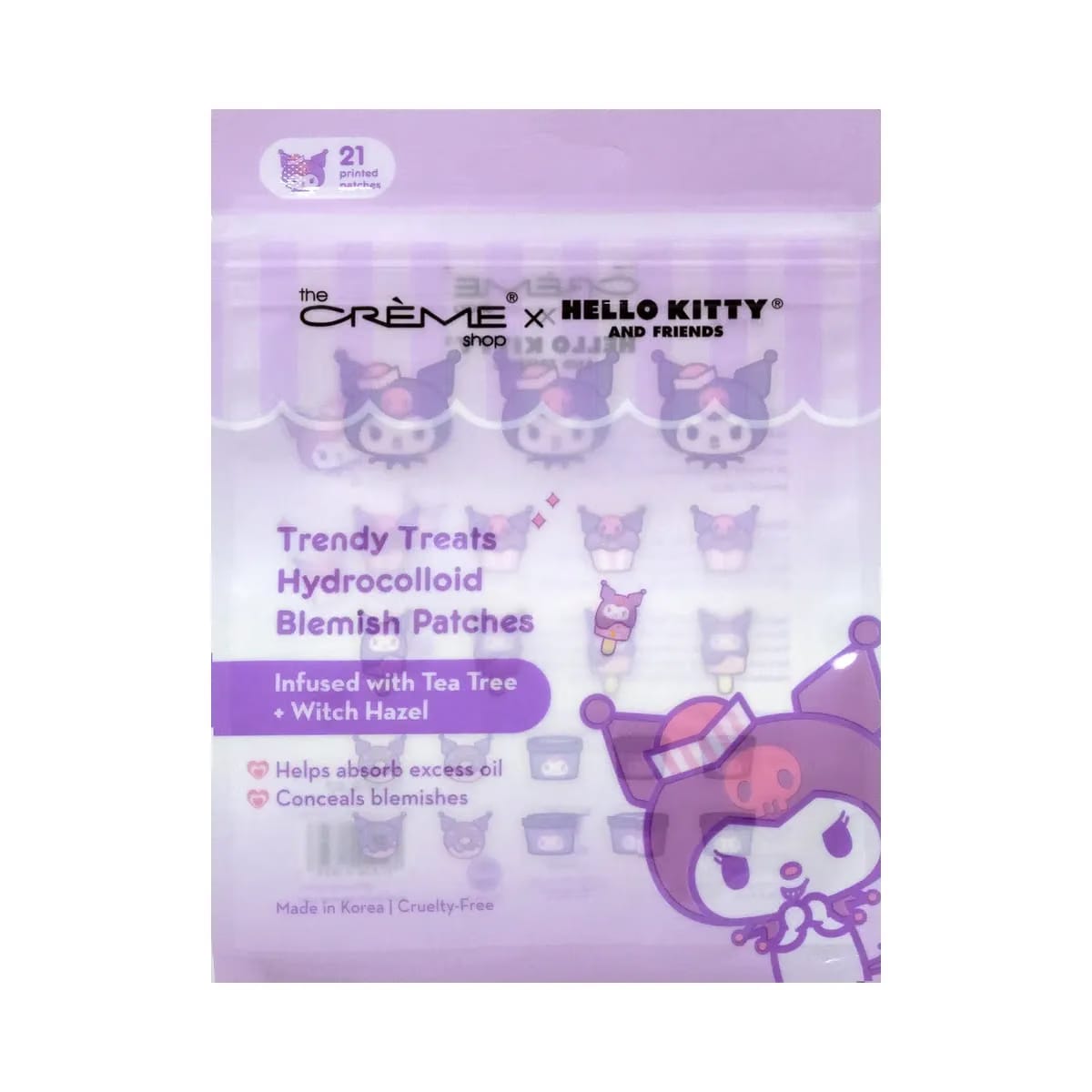 The Crème Shop Kuromi Trendy Treats Blemish Patches