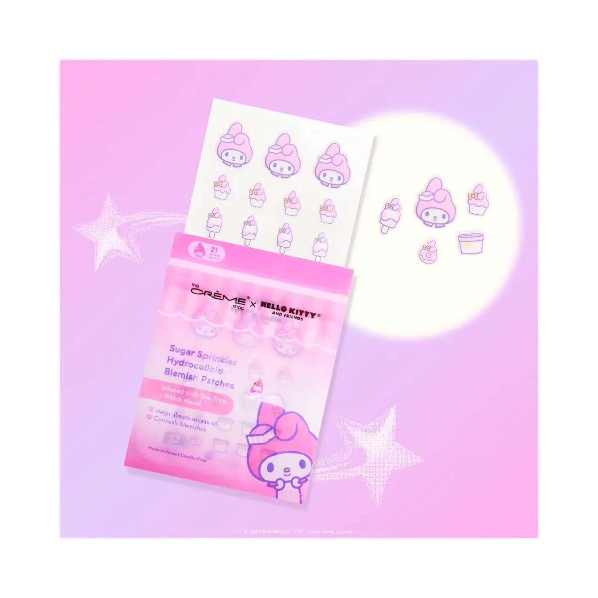 The Crème Shop My Melody Sugar Sprinkles Blemish Patches
