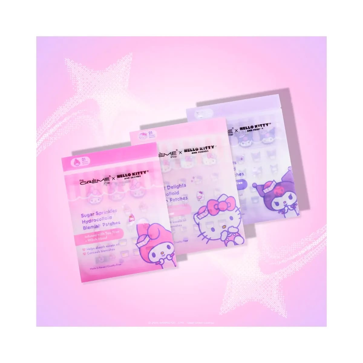 The Crème Shop My Melody Sugar Sprinkles Blemish Patches