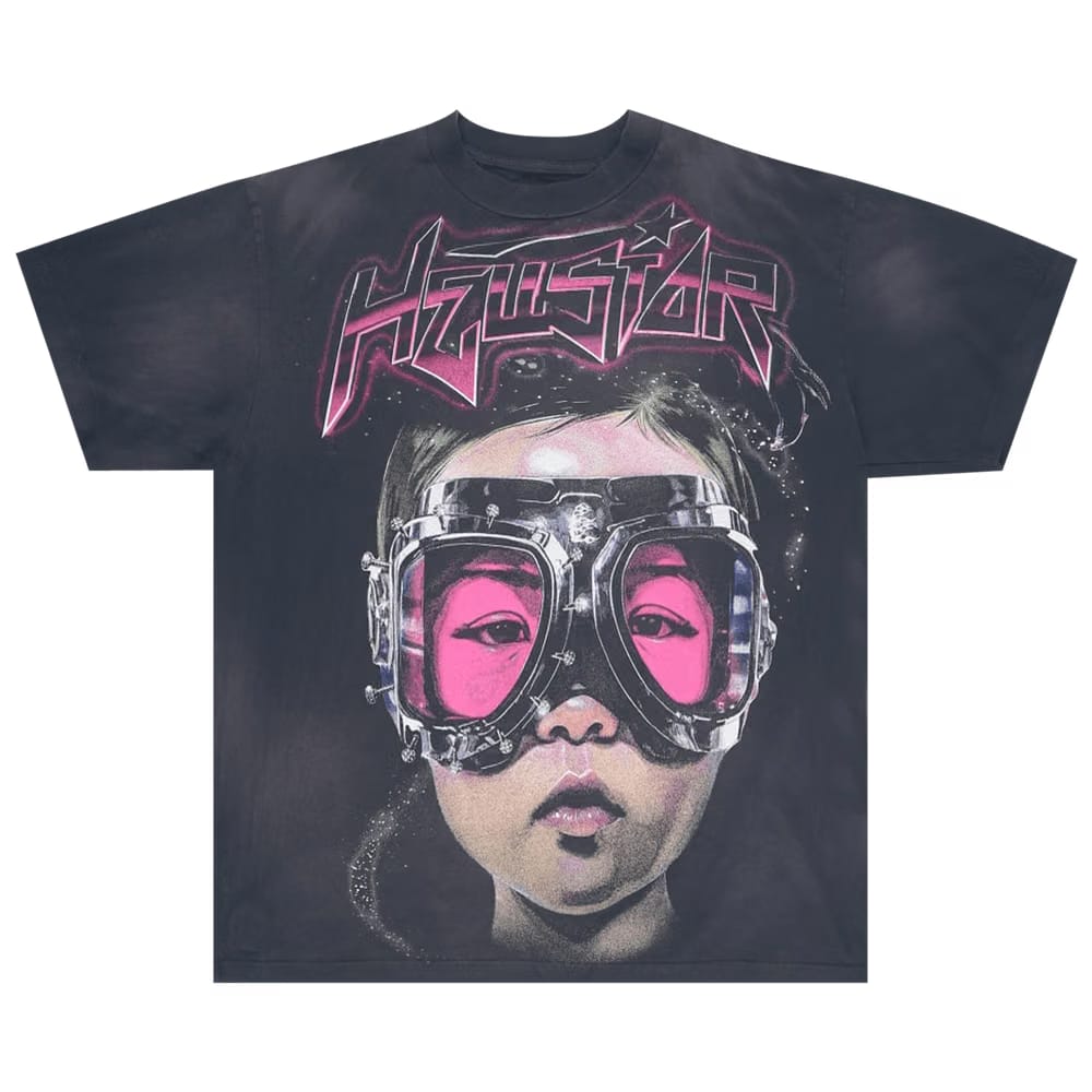 Hellstar The Future T-Shirt Black Pink