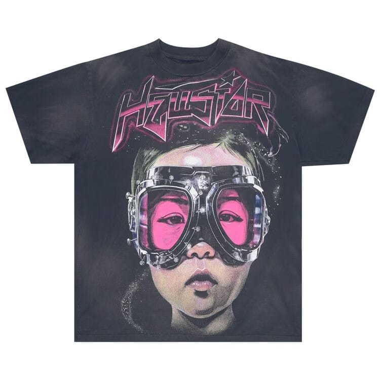 Hellstar The Future T-Shirt Black Pink