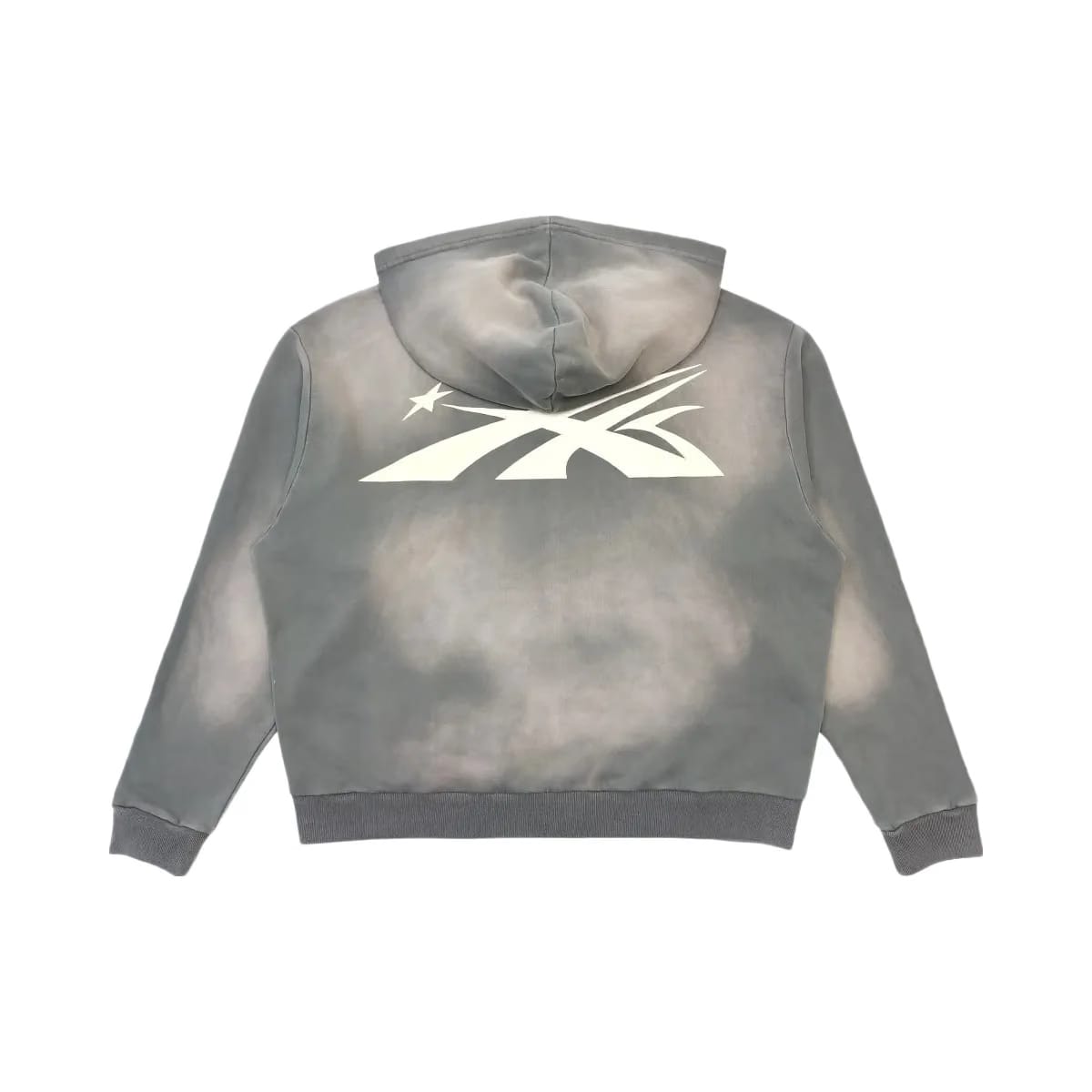 Hellstar Sports Zip Up Sweatshirt Grey