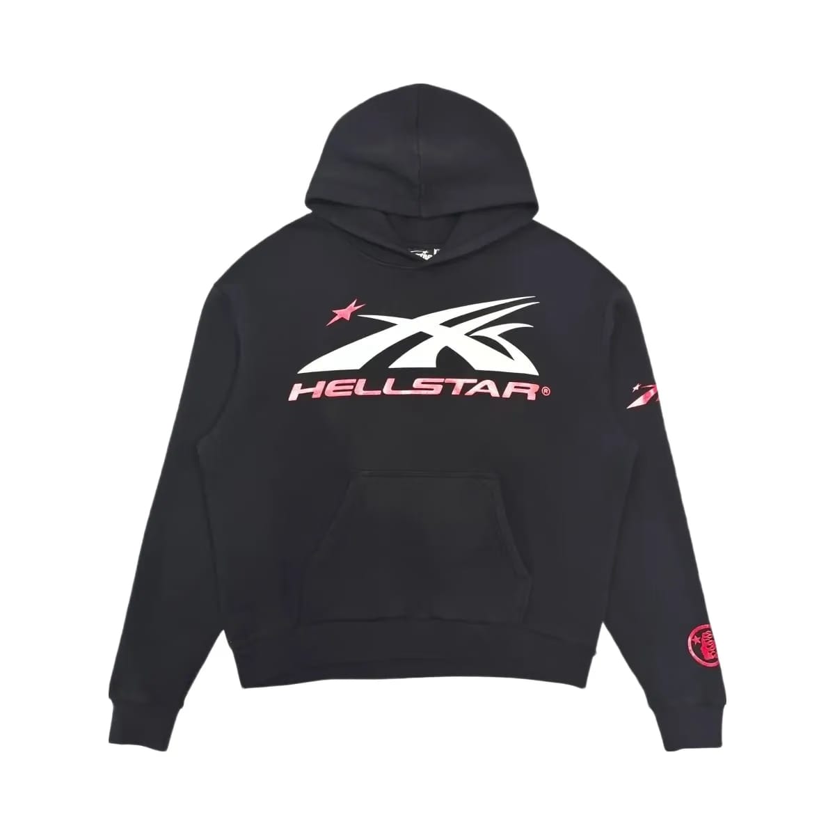 Hellstar Sport Logo Hoodie Black