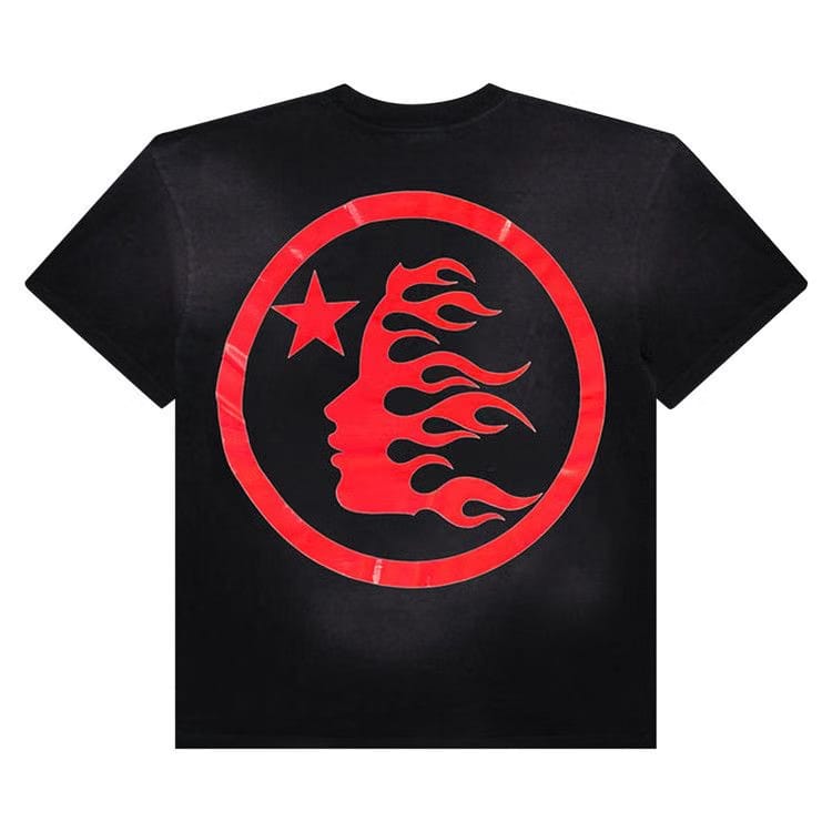Hellstar Sports Core Gel Logo T-Shirt Black Red