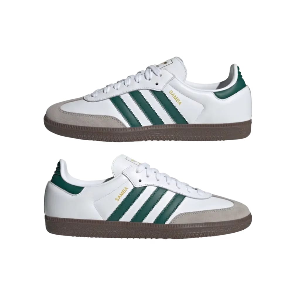 Adidas Samba OG Cloud White Collegiate Green