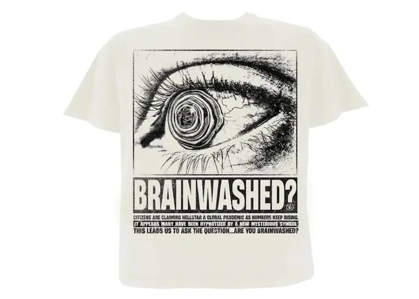 Hellstar Eyeball T-Shirt White