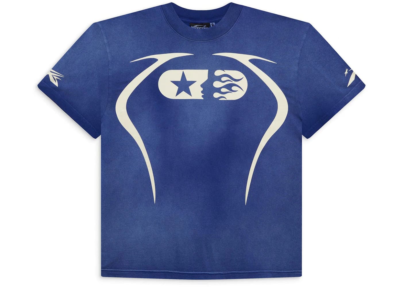 Hellstar Warm Up T-Shirt Blue