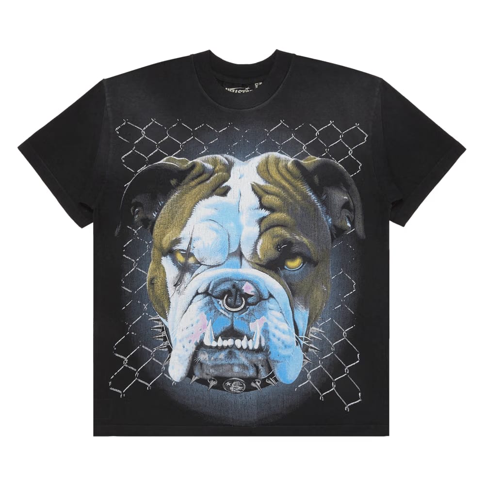 Hellstar Beware Of Dog T-Shirt Black