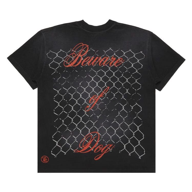 Hellstar Beware Of Dog T-Shirt Black