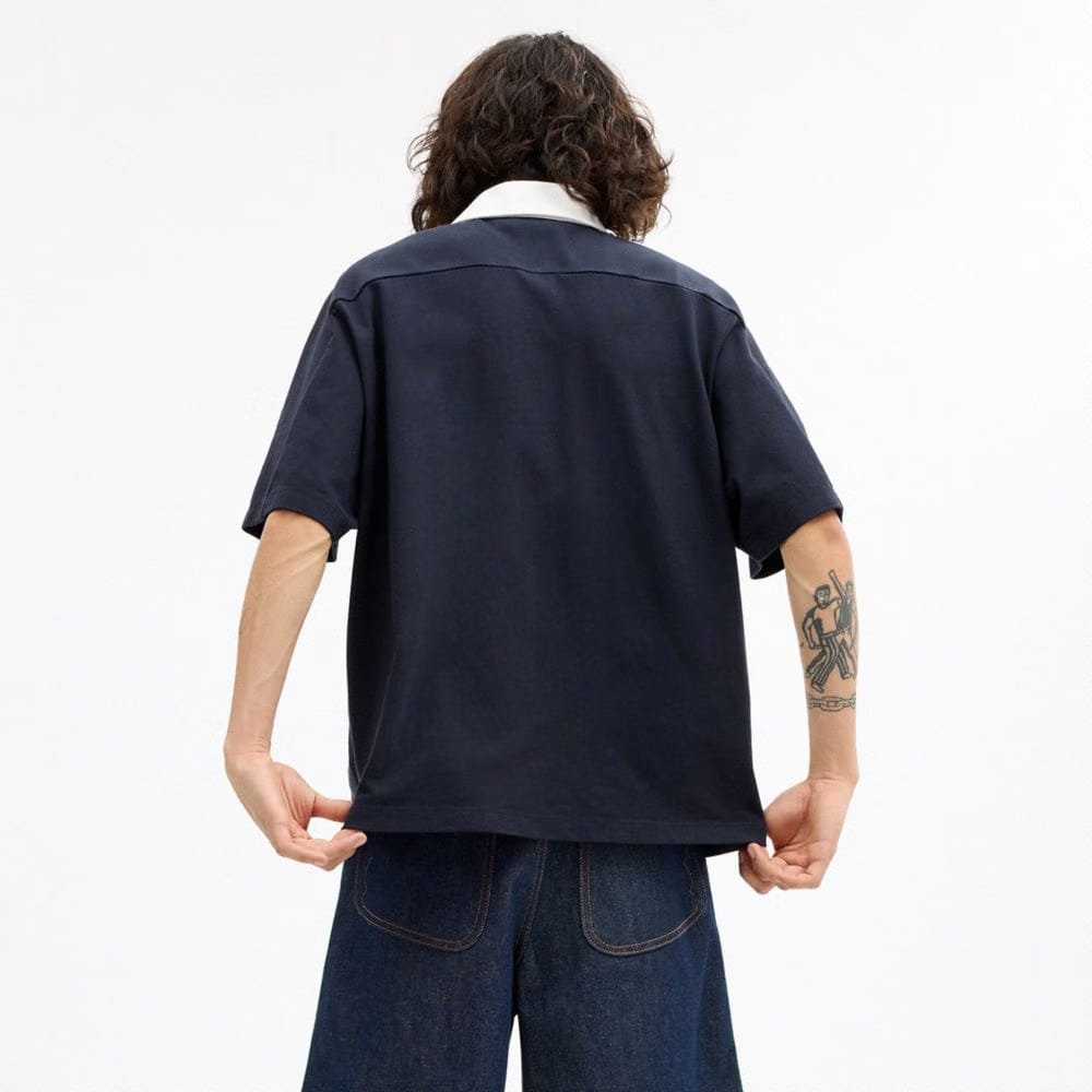 Coach Coach | Brain Dead Rugby Polo Navy Blue