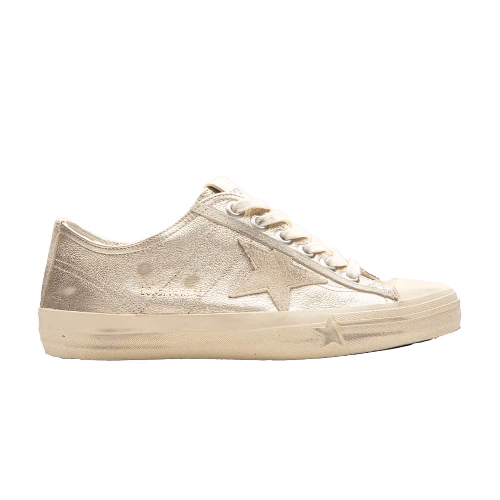 Golden Goose Wmns V-Star 'Platinum Seep Pearl'