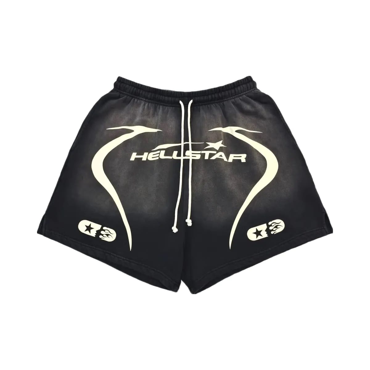 Hellstar Warm Up Shorts Black