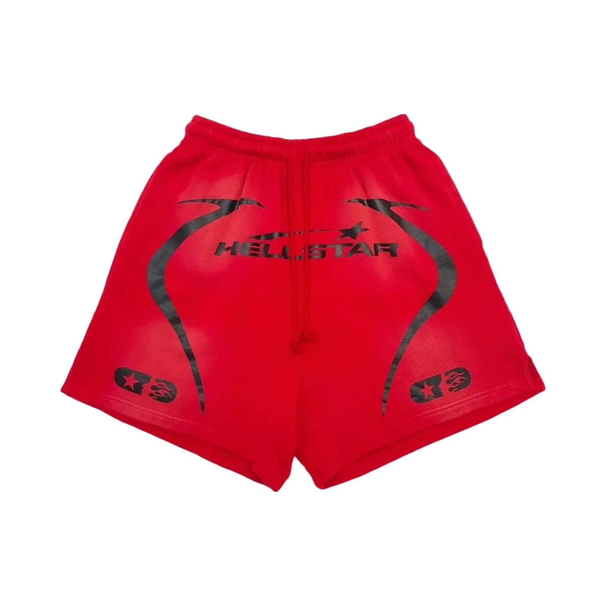 Hellstar Warm Up Shorts Red