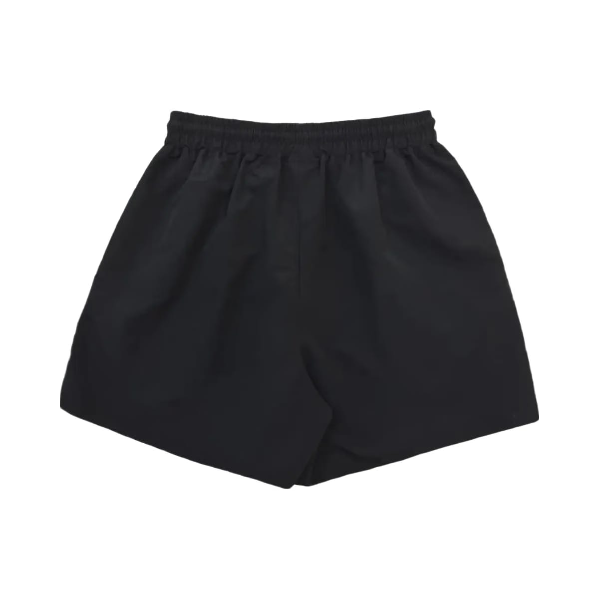 Hellstar Waxed Nylon Athletic Shorts Black