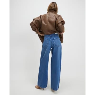 Blue Baggy Fit Jeans
