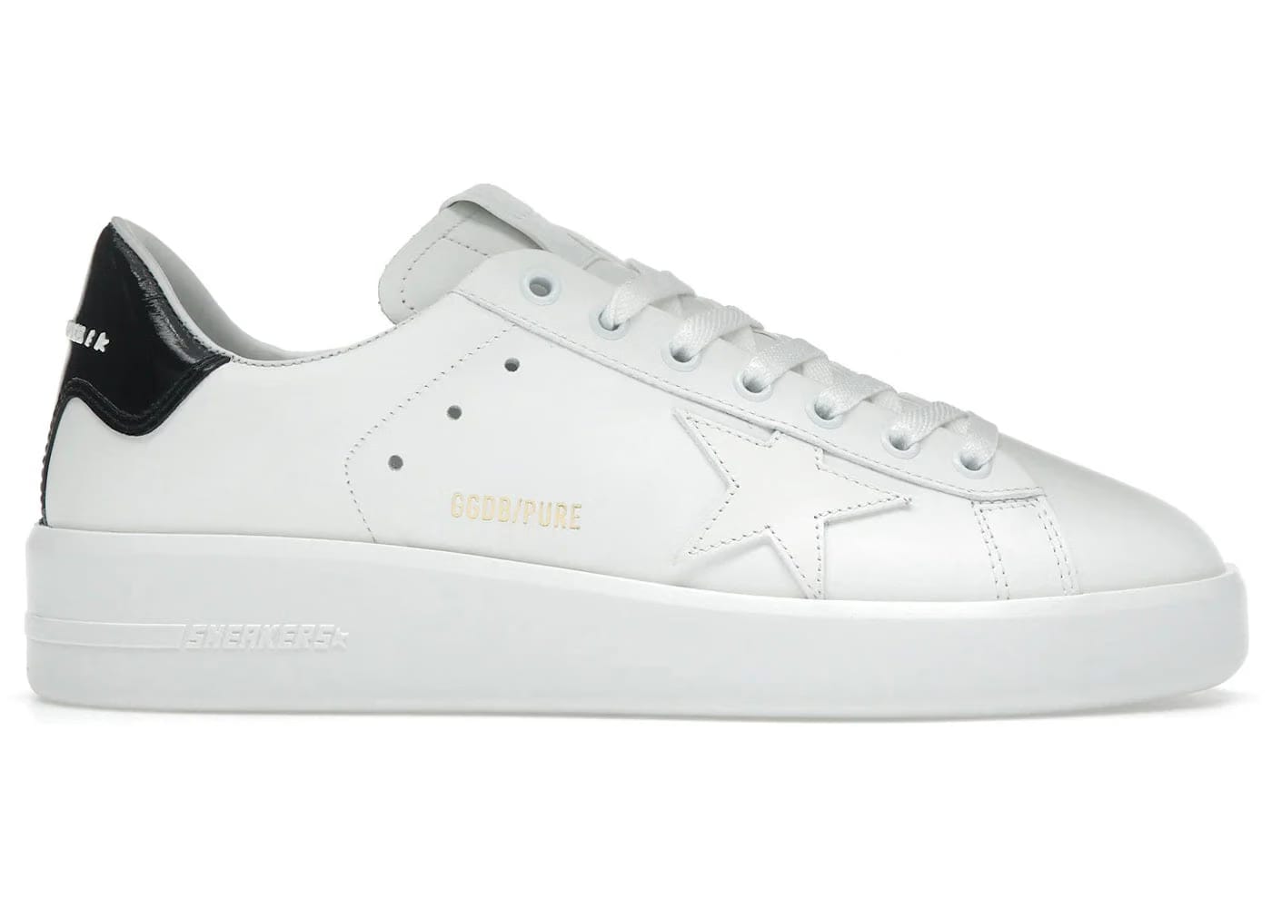 Golden Goose Pure Star White Black Womens