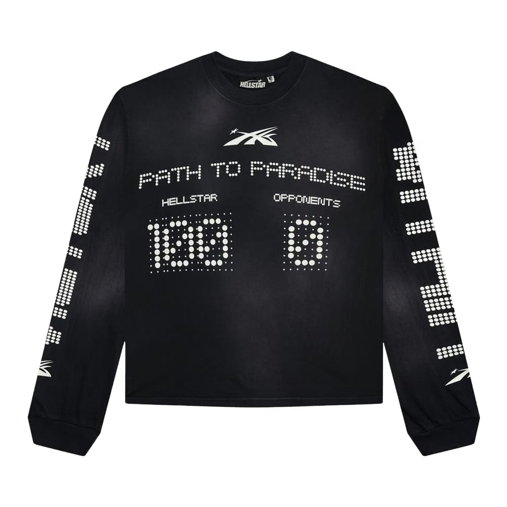 Hellstar Scoreboard Long Sleeve T-Shirt Black