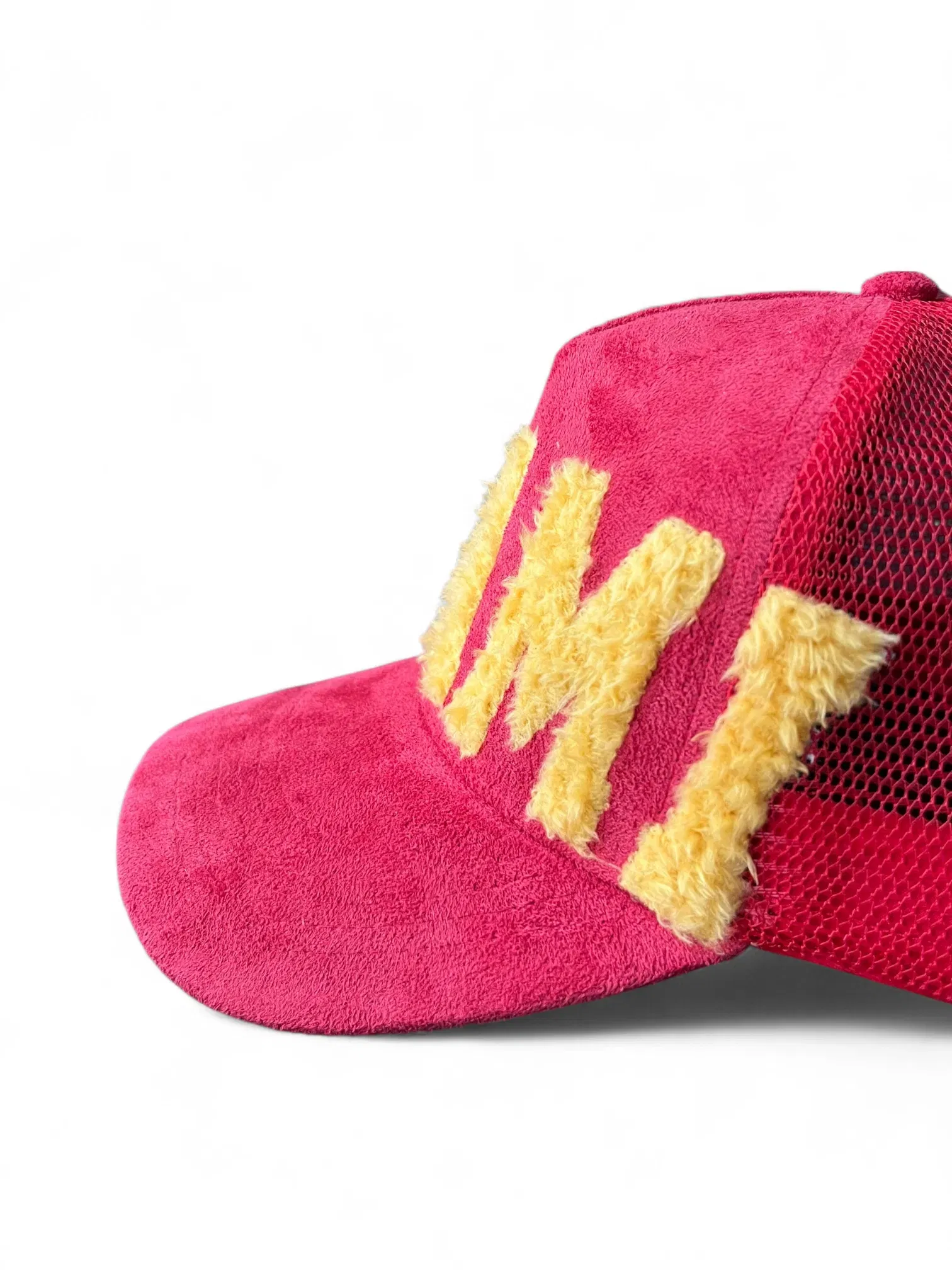 MIAMI - Red Suade Trucker Cap