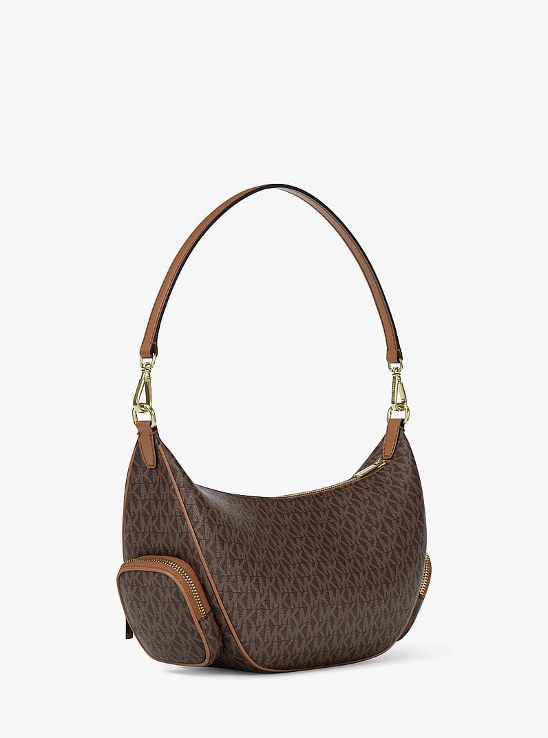 Merritt Medium Signature Logo Convertible Shoulder Bag