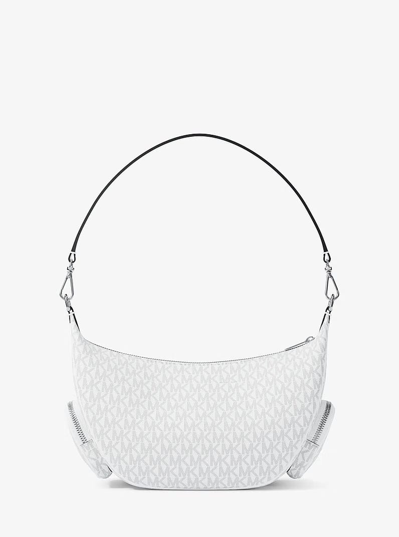 Merritt Medium Signature Logo Convertible Shoulder Bag