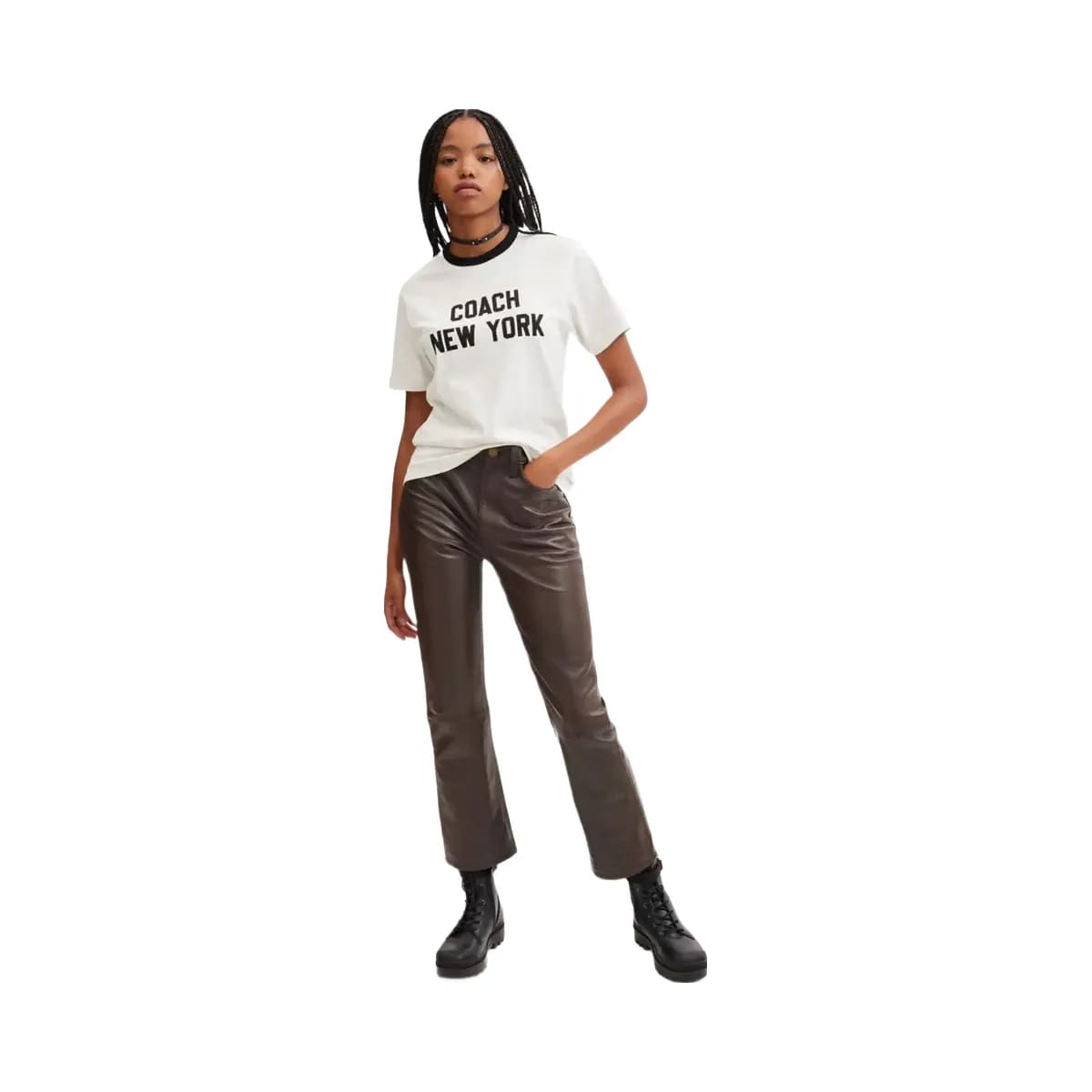 Coach New York T-Shirt White