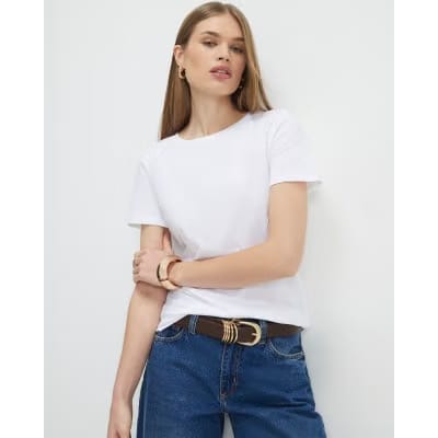 White & Black T-shirt multipack pack of 2