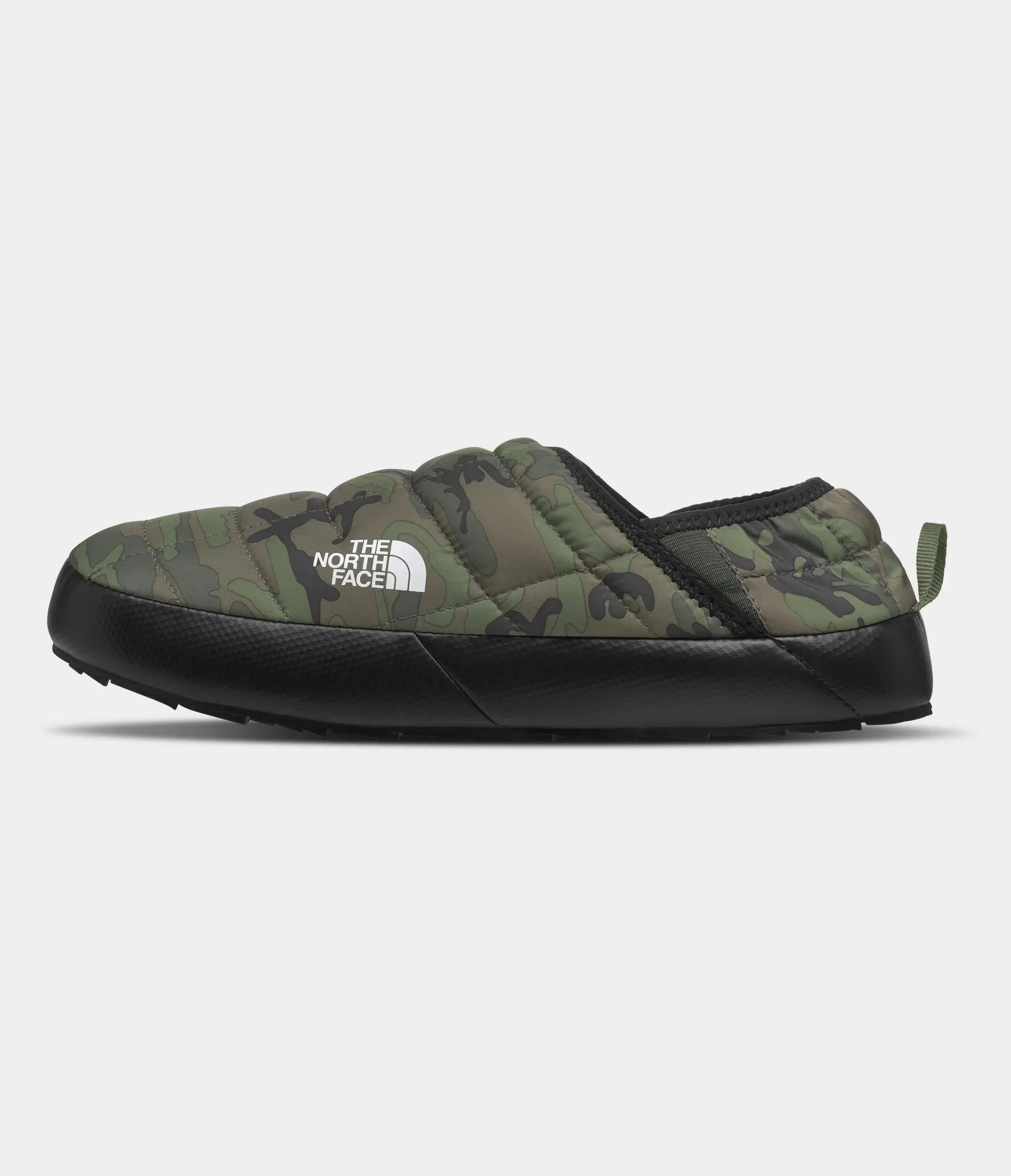The North Face Mens Thermoball Traction Mules V Thyme Brushwood Camo Print Thyme Brushwood Camo Print