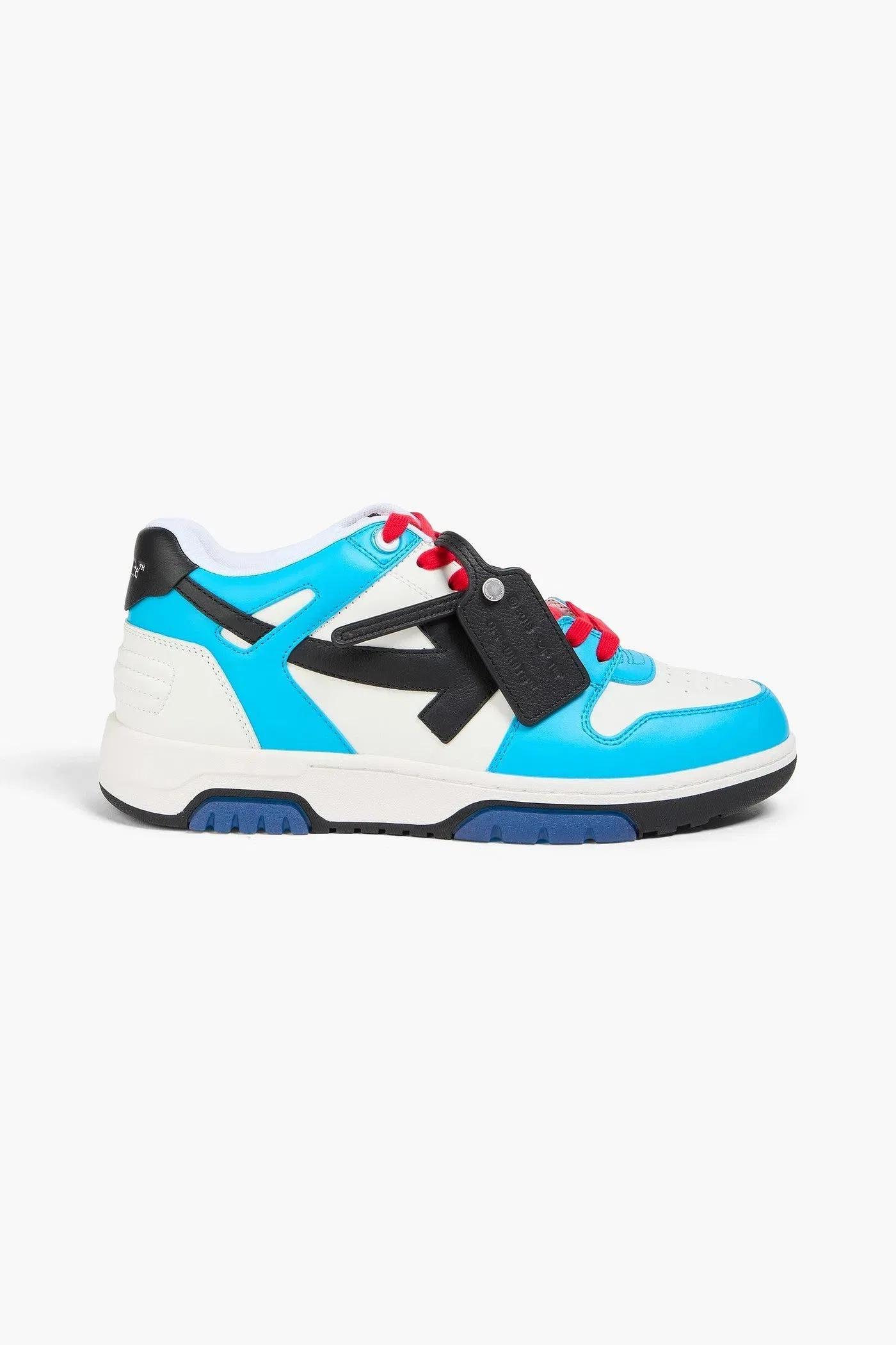 Off-White Out Of Office Leather Sneakers Azure