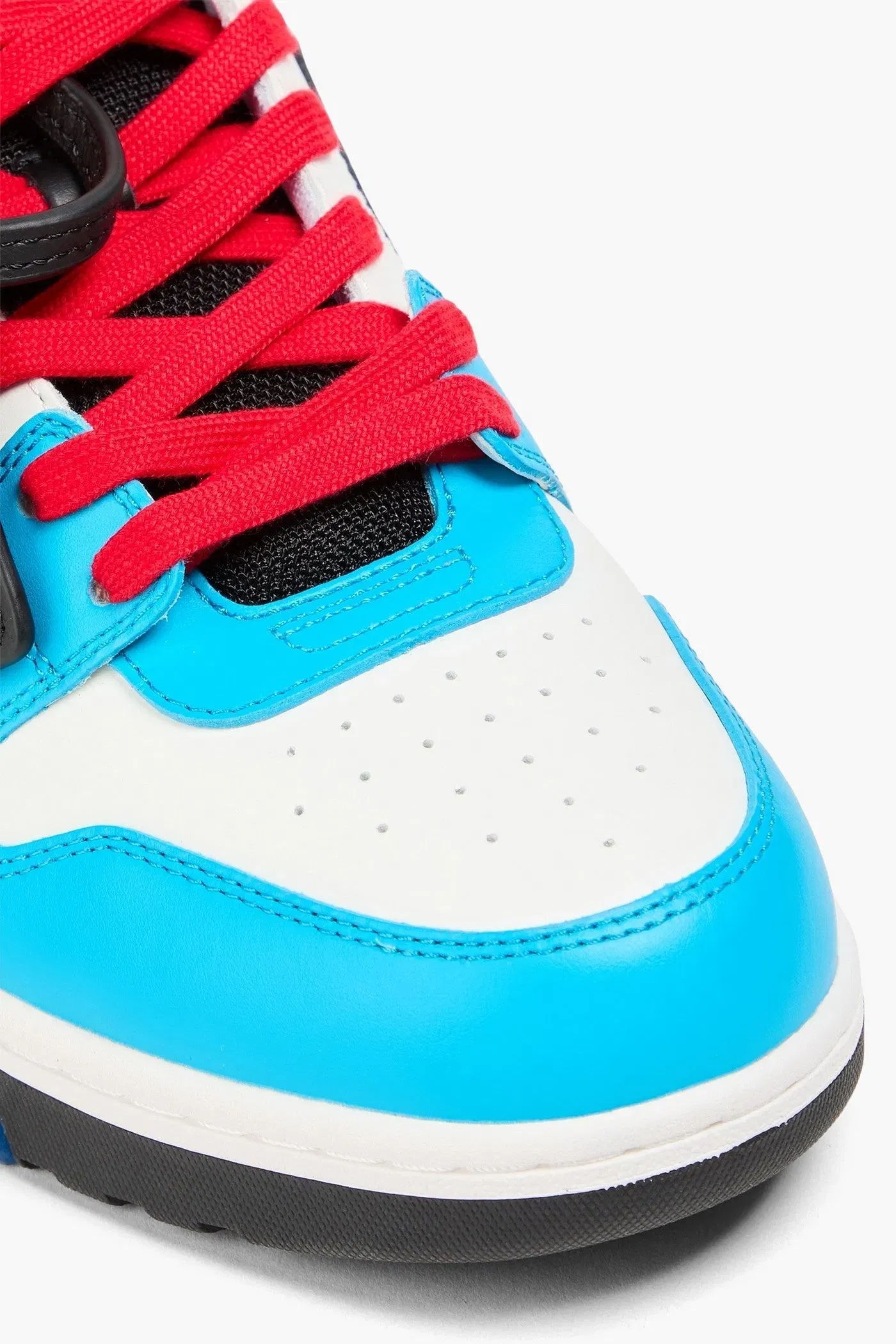 Off-White Out Of Office Leather Sneakers Azure