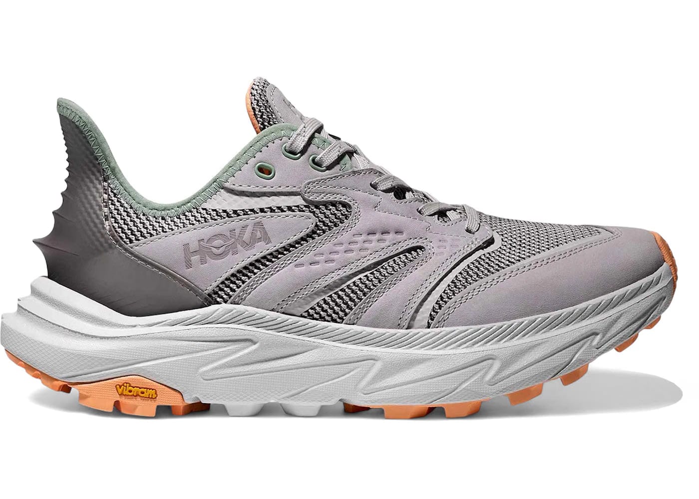 Hoka One One Anacapa 2 Freedom Ash Grey Cosmic Grey Womens